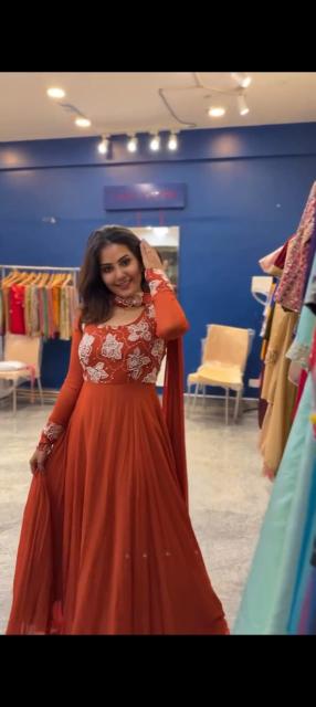 NEW LAUNCING umbrella KURTI georgette silk Wholesale kids clothing suppliers in Kolkata